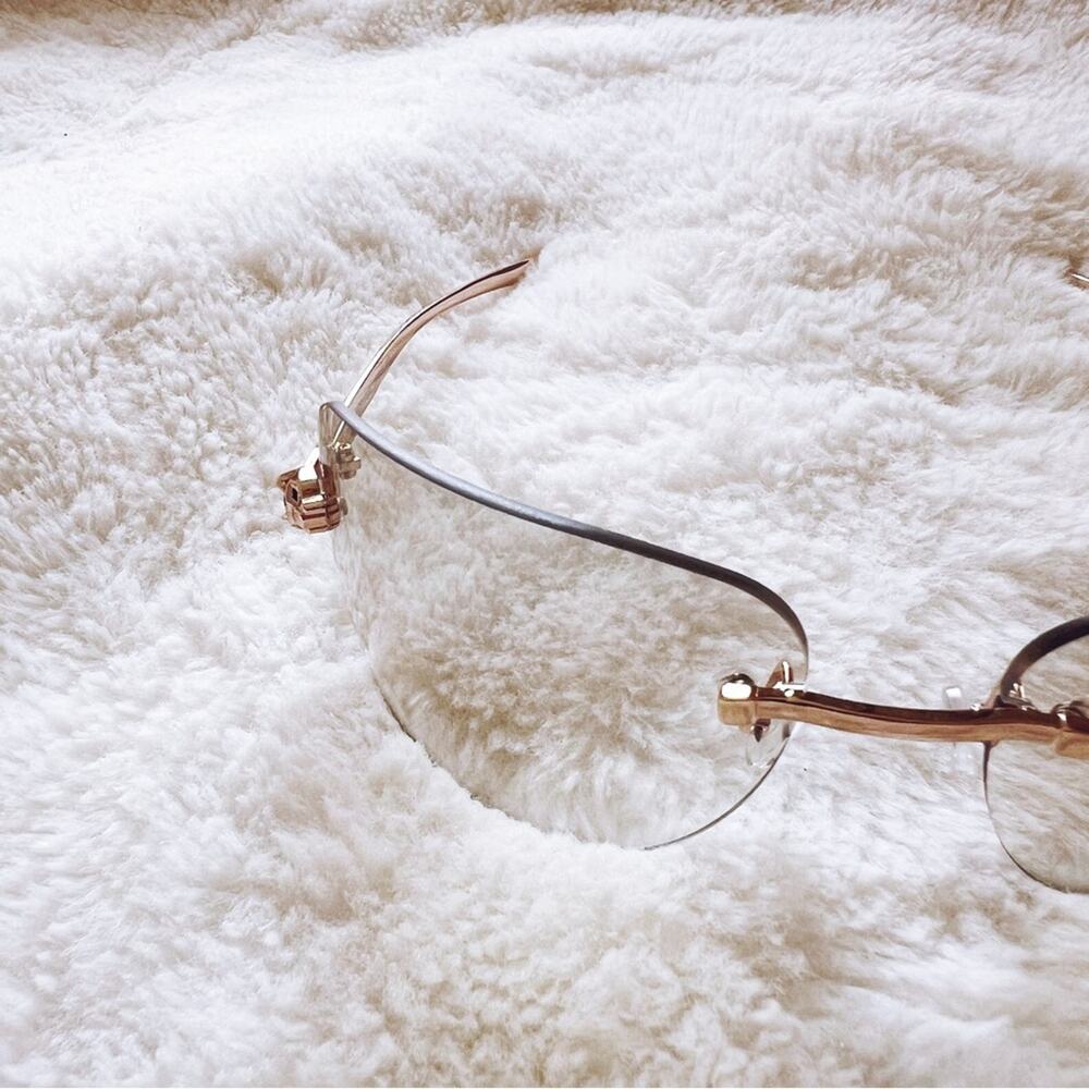 Ophelia Clear Floral Chic Sunglasses - Picture 7 of 10